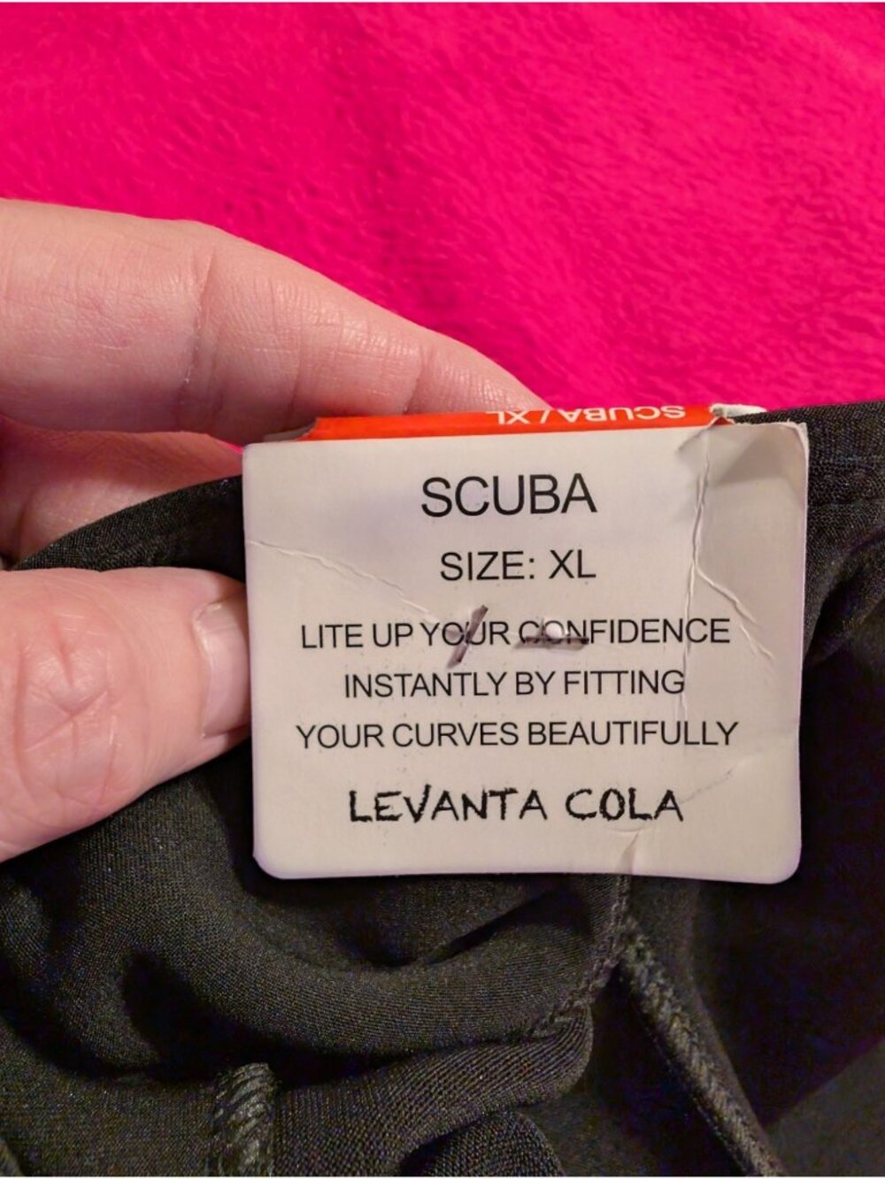 Maze Collection Womens Scuba Pencil Skirt XL NWT Black Levanta Cola Career Work - Picture 4 of 7